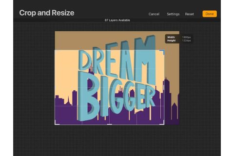 如何在Procreate中裁剪、调整大小、剪切和复制！ precreate教程 第2张