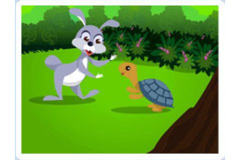 儿童英语故事-龟兔赛跑PLUS（The Hare and the Tortoise）
