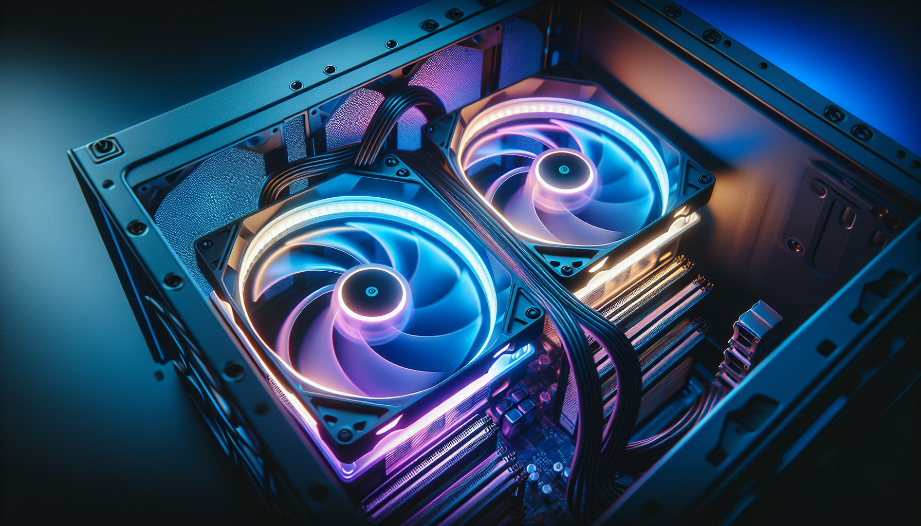 DUO12CC 热搜背后，是 ARGB 风扇标准化