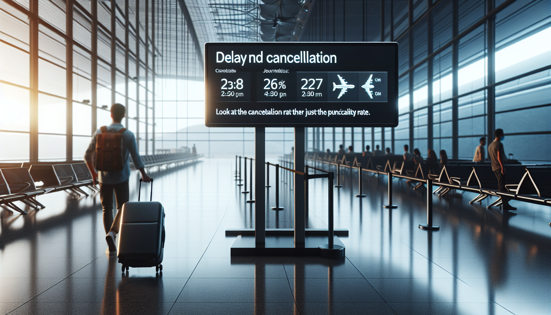 航班出行，先看取消率，不要只看准点率