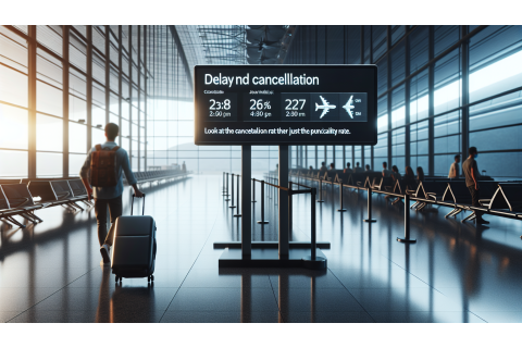 航班出行，先看取消率，不要只看准点率