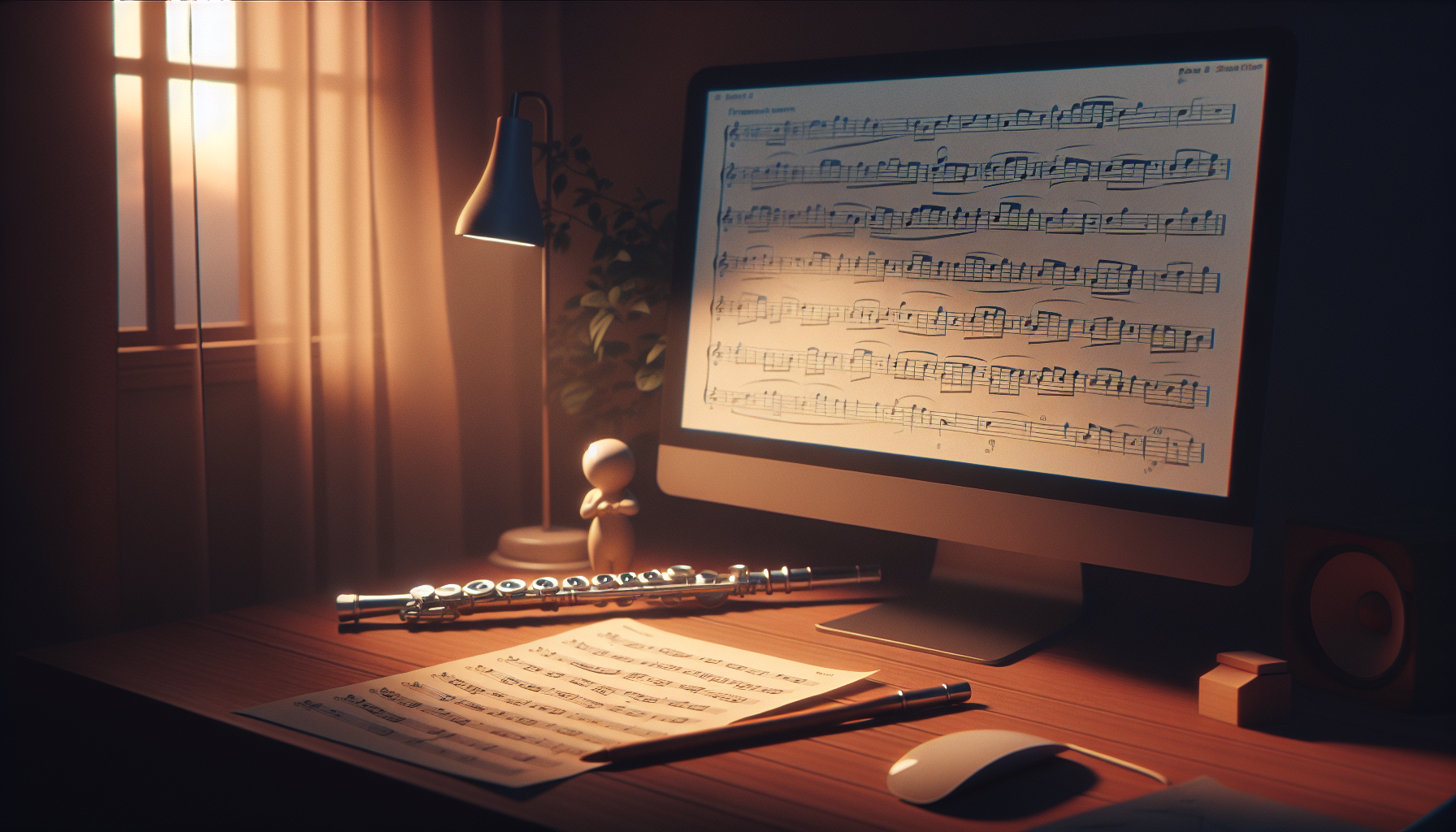 Howl's Moving Castle 长笛谱，先看版权再下载